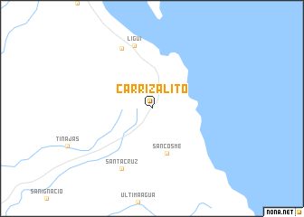 map of Carrizalito