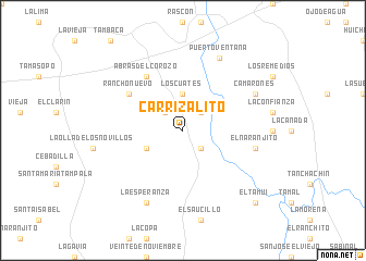 map of Carrizalito