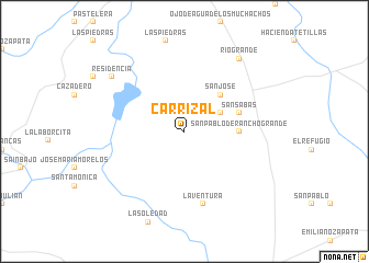 map of Carrizal