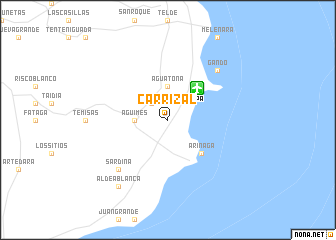 map of Carrizal