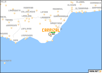 map of Carrizal