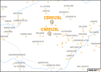 map of Carrizal