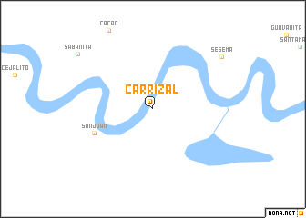 map of Carrizal