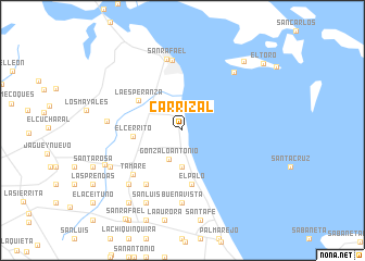 map of Carrizal