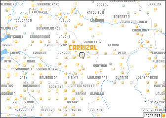 map of Carrizal