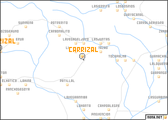 map of Carrizal