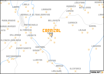 map of Carrizal