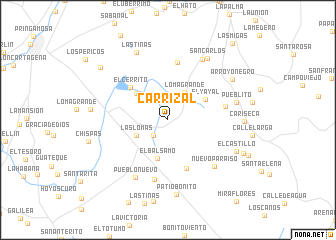 map of Carrizal