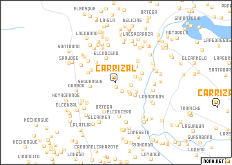 map of Carrizal