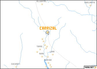 map of Carrizal