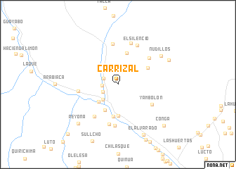 map of Carrizal