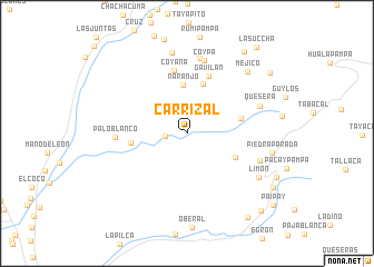 map of Carrizal