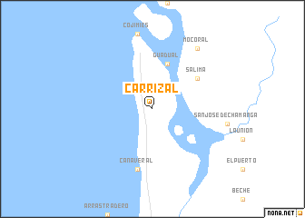 map of Carrizal
