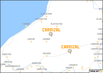 map of Carrizal