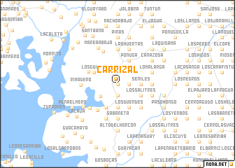 map of Carrizal