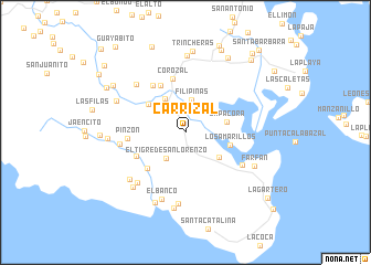 map of Carrizal