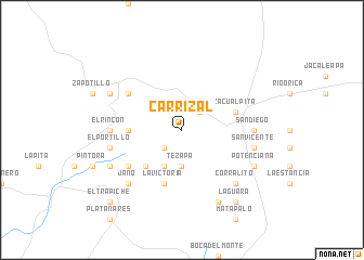 map of Carrizal