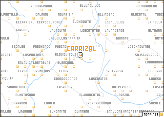 map of Carrizal