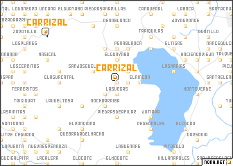 map of Carrizal