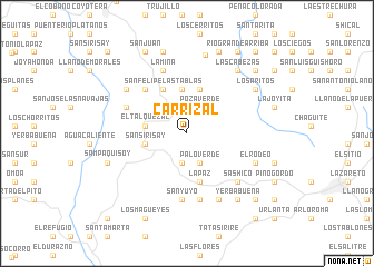 map of Carrizal