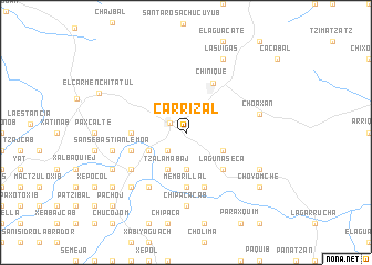 map of Carrizal