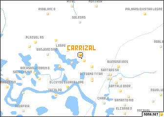 map of Carrizal