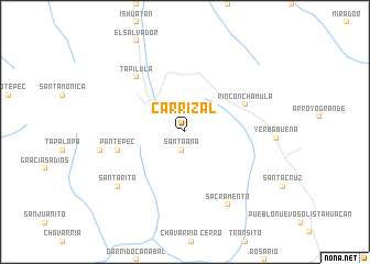 map of Carrizal