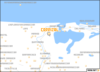 map of Carrizal