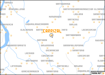 map of Carrizal