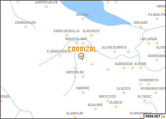 map of Carrizal