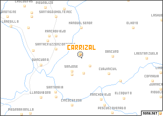 map of Carrizal