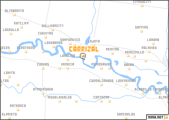 map of Carrizal