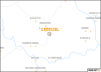 map of Carrizal