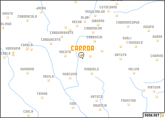 map of Carrôa