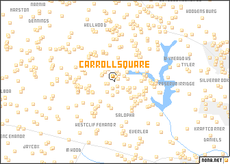 map of Carroll Square