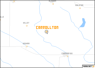 map of Carrollton