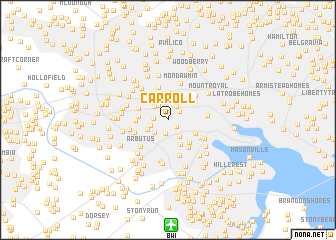 map of Carroll