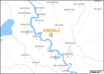 map of Carroll