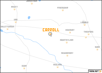 map of Carroll