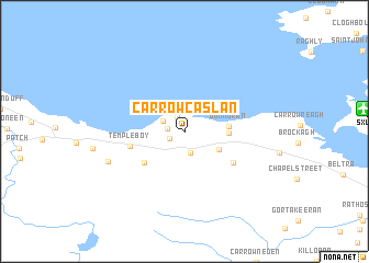 map of Carrowcaslan