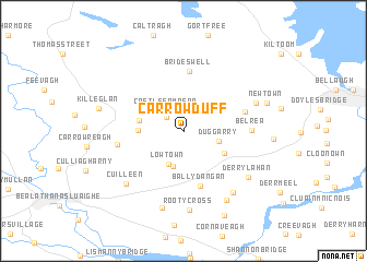 map of Carrowduff