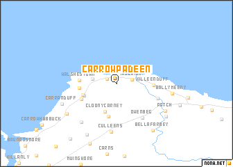 map of Carrowpadeen
