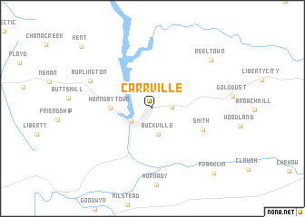 map of Carrville