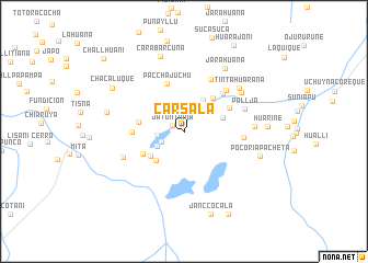 map of Carsala