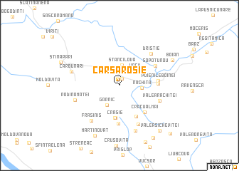 map of Cârşa Roşie