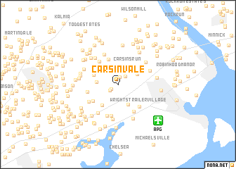 map of Carsin Vale