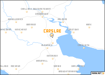 map of Carslae
