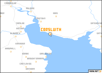 map of Carsluith