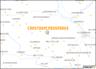 map of Carstown Cross Roads