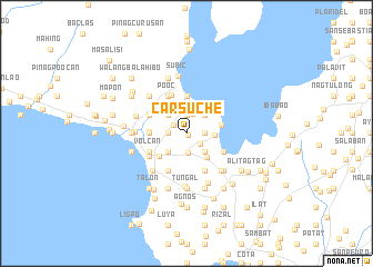 map of Carsuche